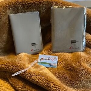 BravoCon x Carnival Gray Passport Holder - Set of 2